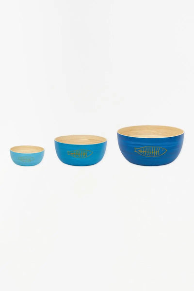 Batela Set de 3 boles de bambú natural con espinas - Batela