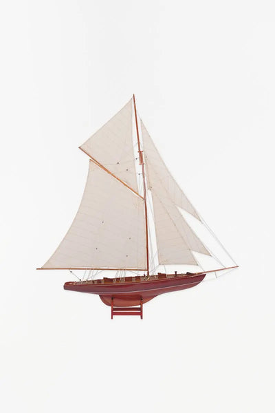 Batela Maqueta de velero “Columbia” en madera (Pequeño) - Batela
