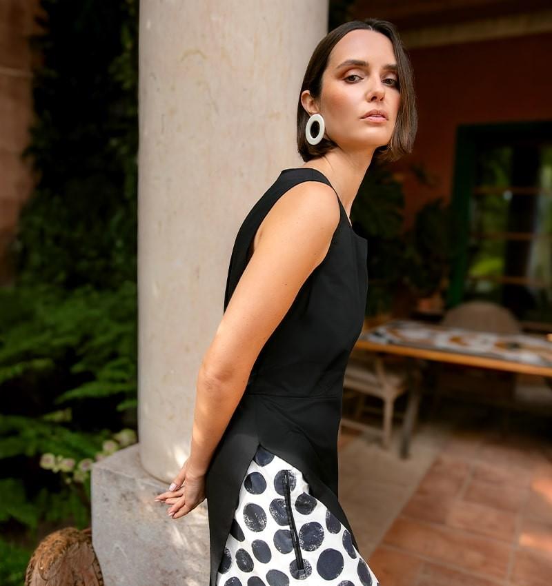 Chie mihara VESTIDO DALIA NEGRO Descuento por venta flash
