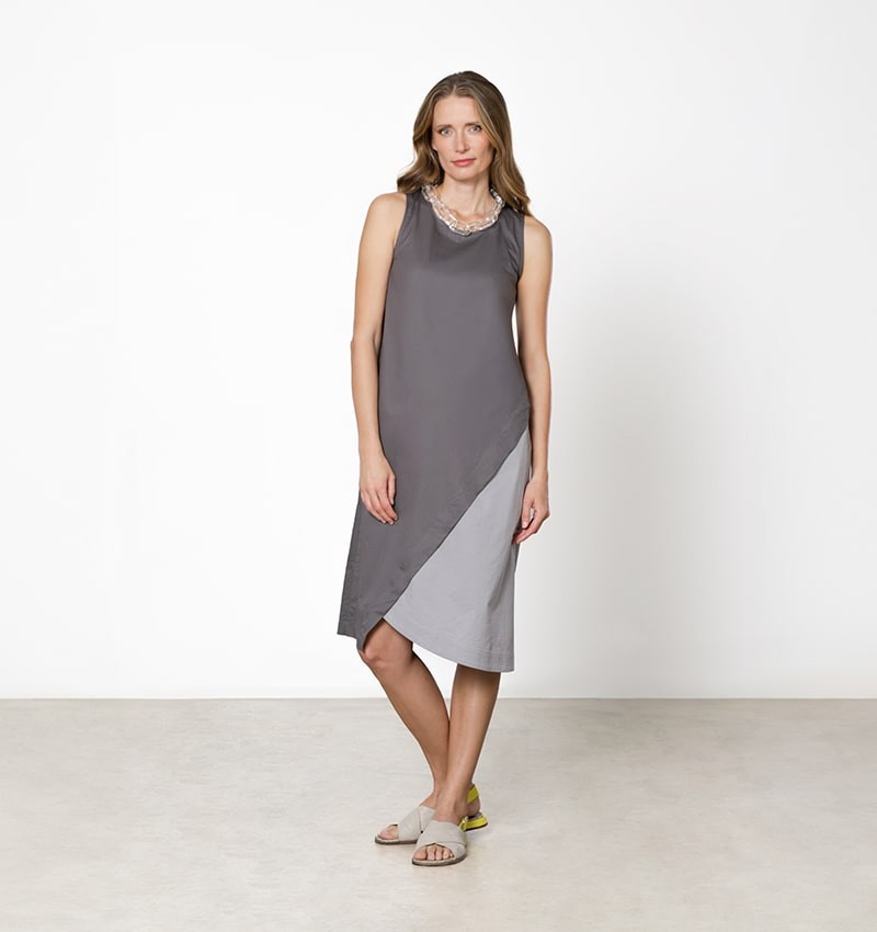 Chie mihara VESTIDO DAIA GRIS Ofertas de temporada