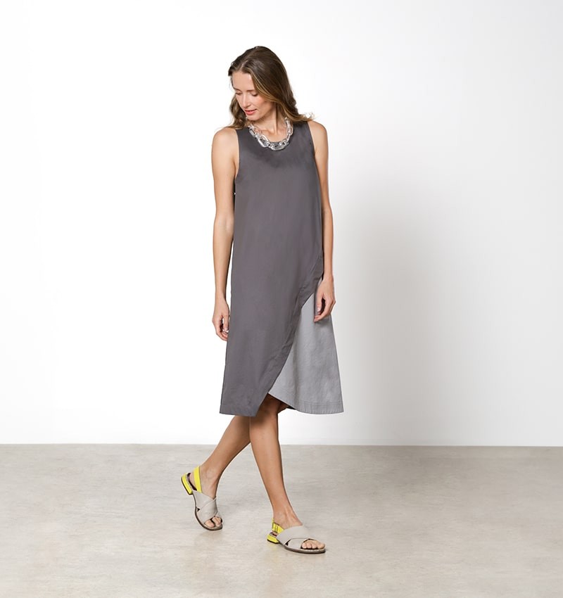 Chie mihara VESTIDO DAIA GRIS Ofertas de temporada