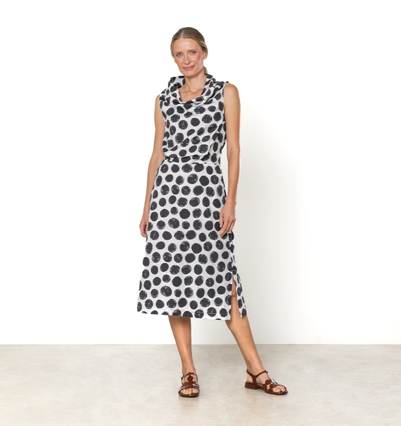 Chie mihara VESTIDO DAVITA BLANCO Y NEGRO Devoluciones gratuitas