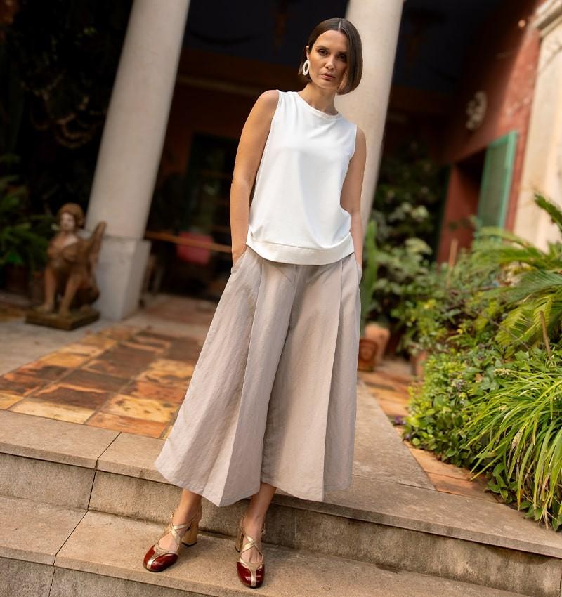 Chie mihara PANTALON PAMIRA NUDE Rebajas