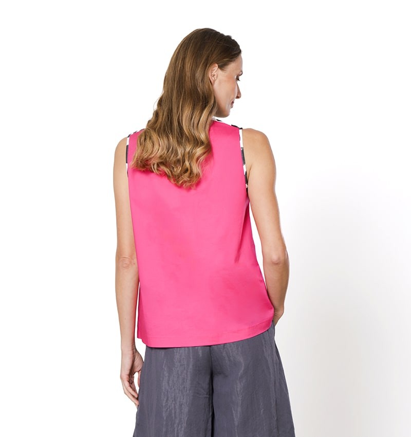 Chie mihara TOP TALA FUCSIA ÚLTIMAS EDICIONES