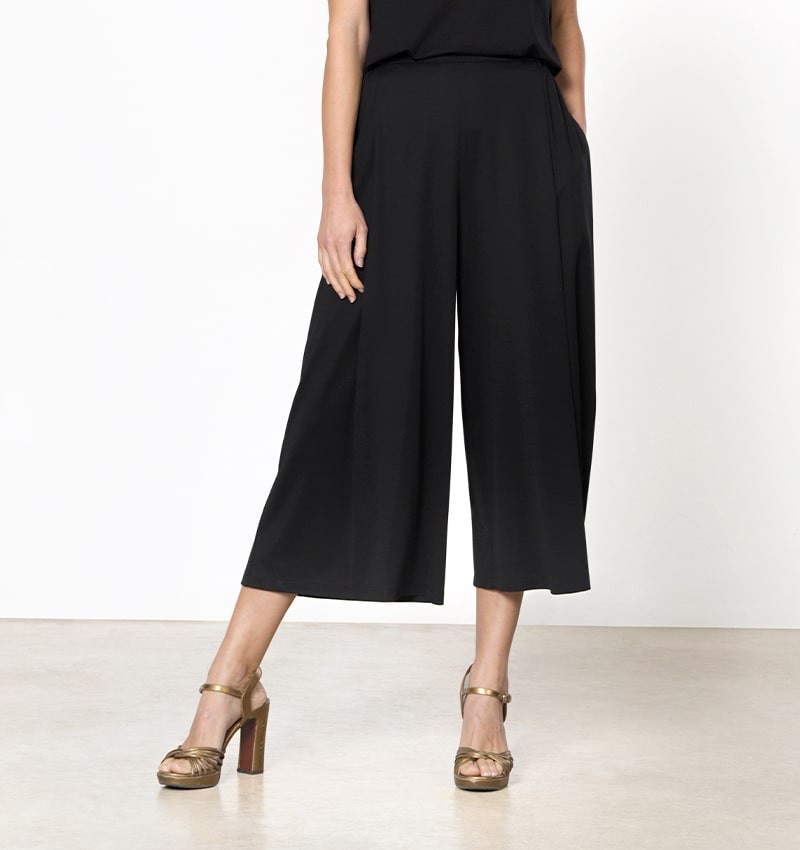 Chie mihara PANTALON PASTICHE NEGRO Último día