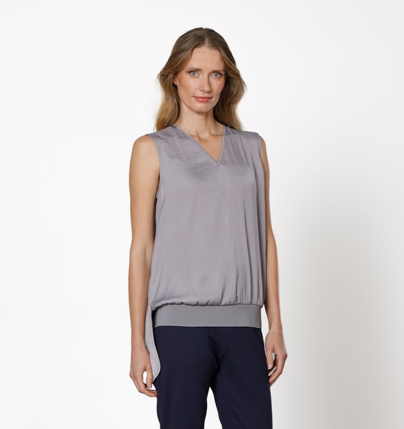 Chie mihara TOP TISHA GRIS Grandes descuentos