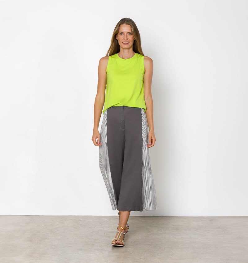 Chie mihara PANTALON PARIS GRIS Envío internacional gratuito
