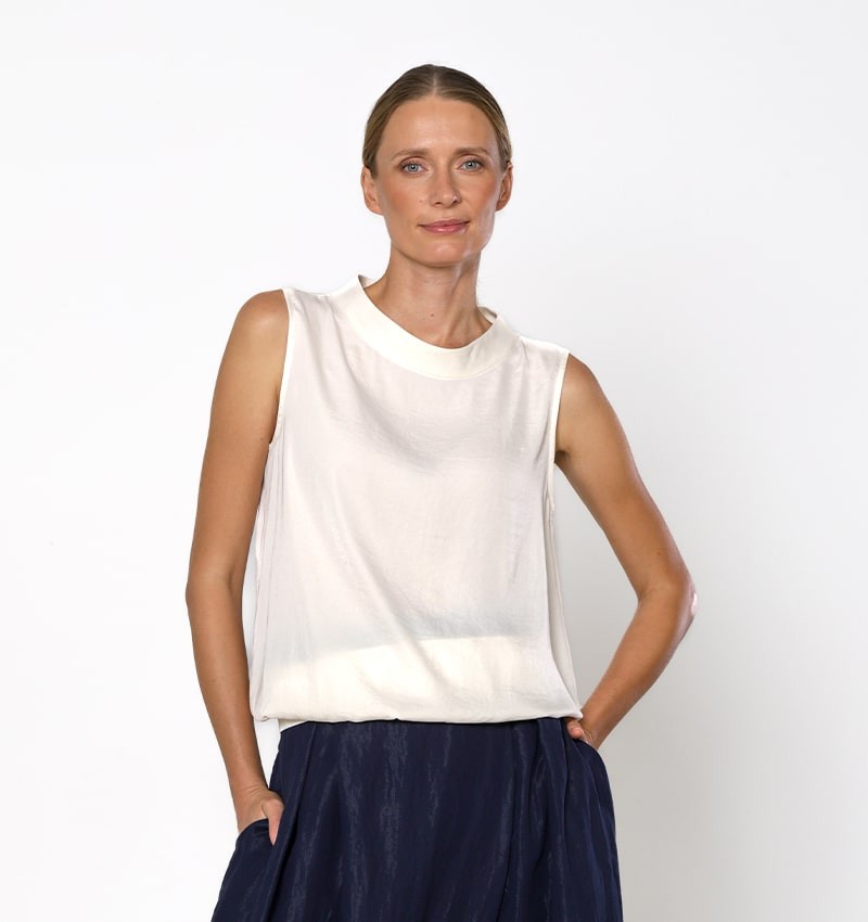 Chie mihara TOP TUCA BLANCO Precios de Black Friday