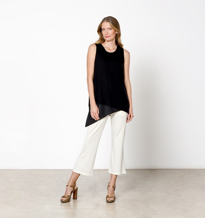 Chie mihara TOP TOYA NEGRO Libre de impuestos