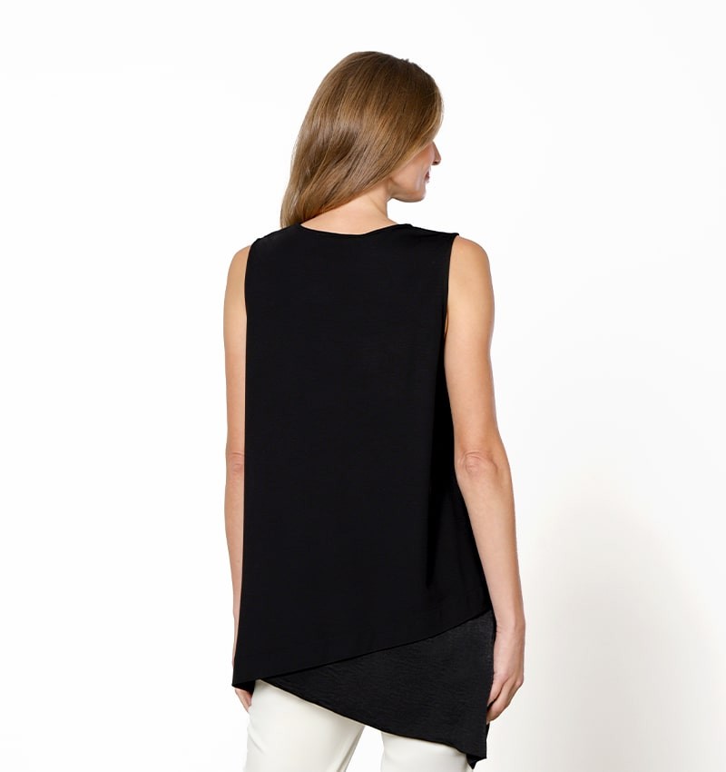 Chie mihara TOP TOYA NEGRO Libre de impuestos