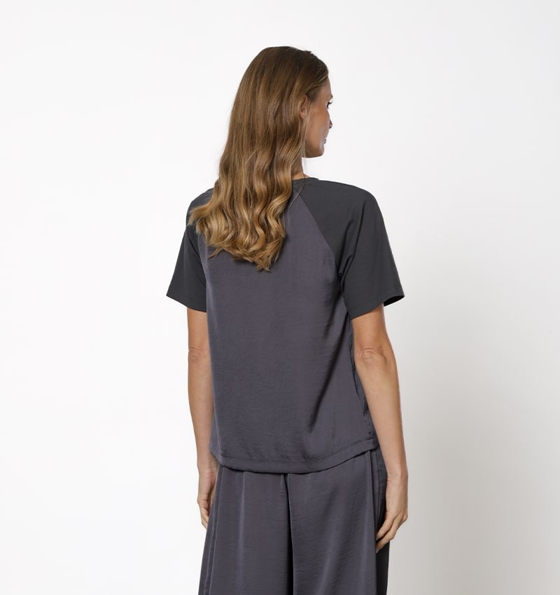 Chie mihara TOP TULA GRIS Descuentos del mes