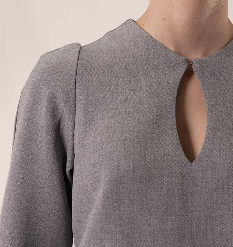 Chie mihara TOP BABI GRIS Ofertas de temporada