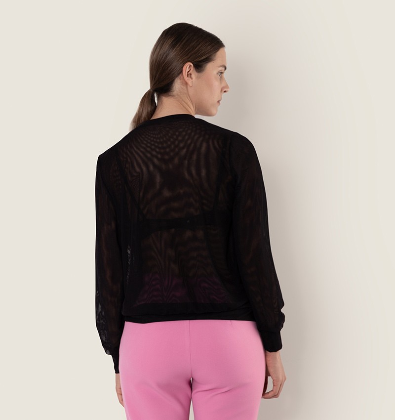 Chie mihara CARDIGAN CHILL NEGRO Rebajas de fin de temporada