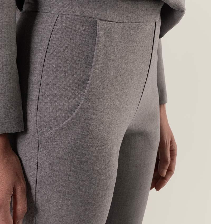 Chie mihara PANTALON PATRI GRIS Outlet online