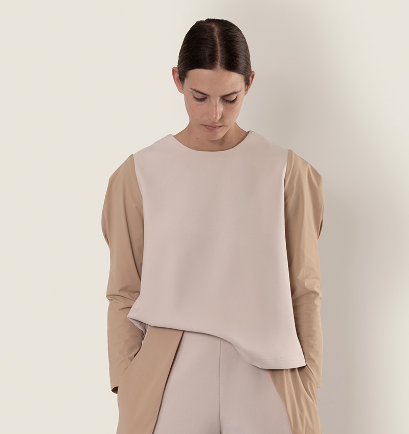 Chie mihara TOP BARLO BLANCO Rebajas de fábrica