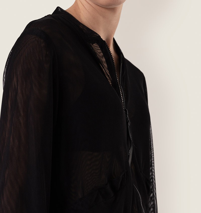 Chie mihara CARDIGAN CHEVI NEGRO Liquidación