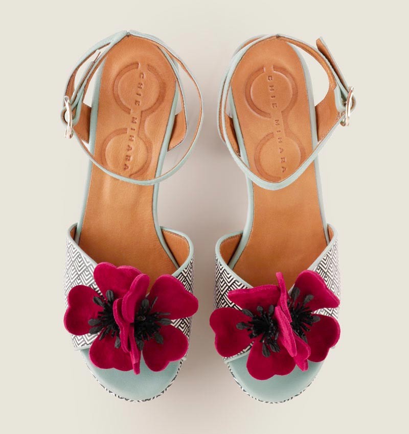 Chie mihara KASKI LIGHT BLUE Oferta especial