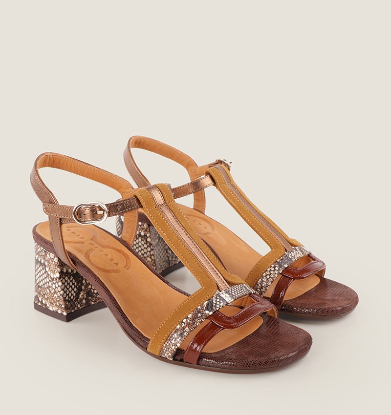 Chie mihara LALUCE BROWN Descuentos del mes