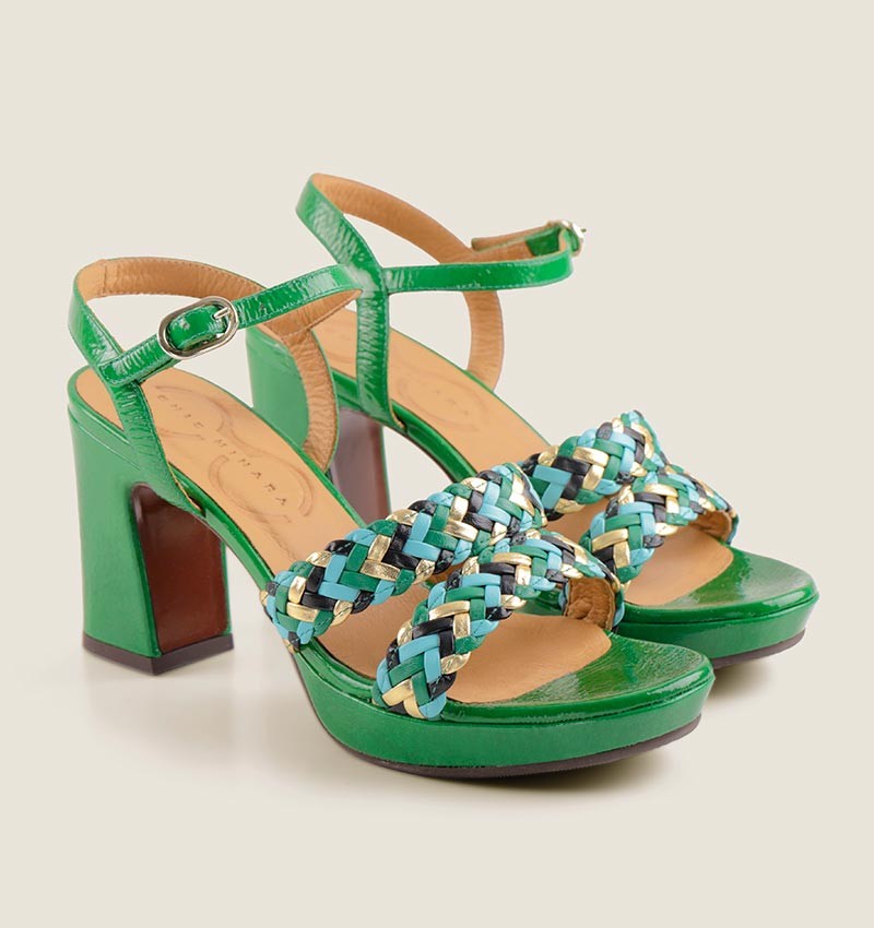 Chie mihara KECIFE GREEN Rebajas de fin de temporada