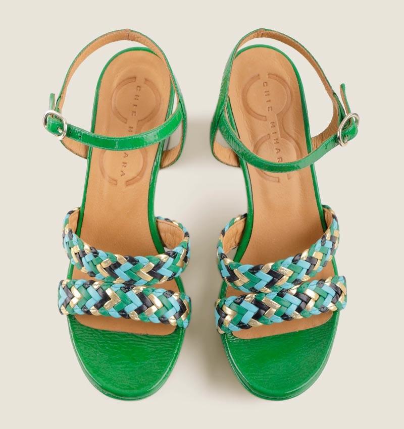 Chie mihara KECIFE GREEN Rebajas de fin de temporada