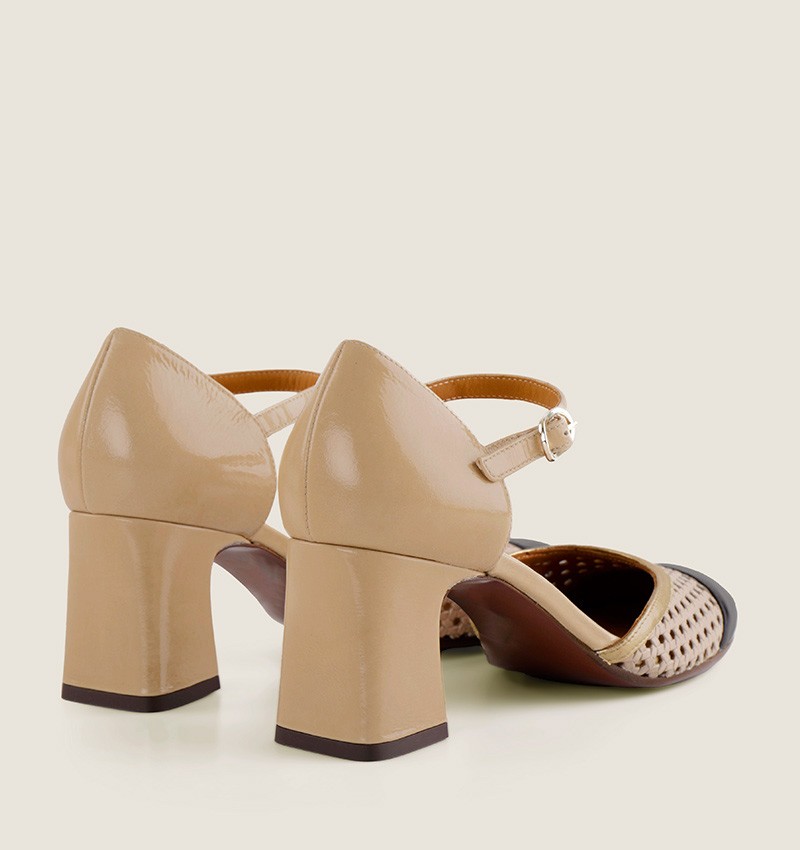 Chie mihara FIZA BLACK-NUDE Grandes ahorros