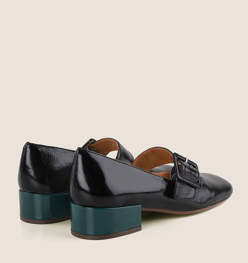 Chie mihara UNARI BLACK GREEN Los más vendidos