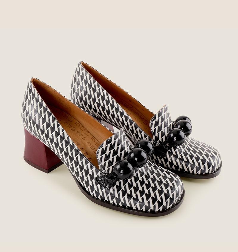 Chie mihara TAMARU BLACK & WHITE Envío gratis