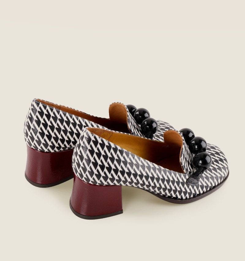 Chie mihara TAMARU BLACK & WHITE Envío gratis