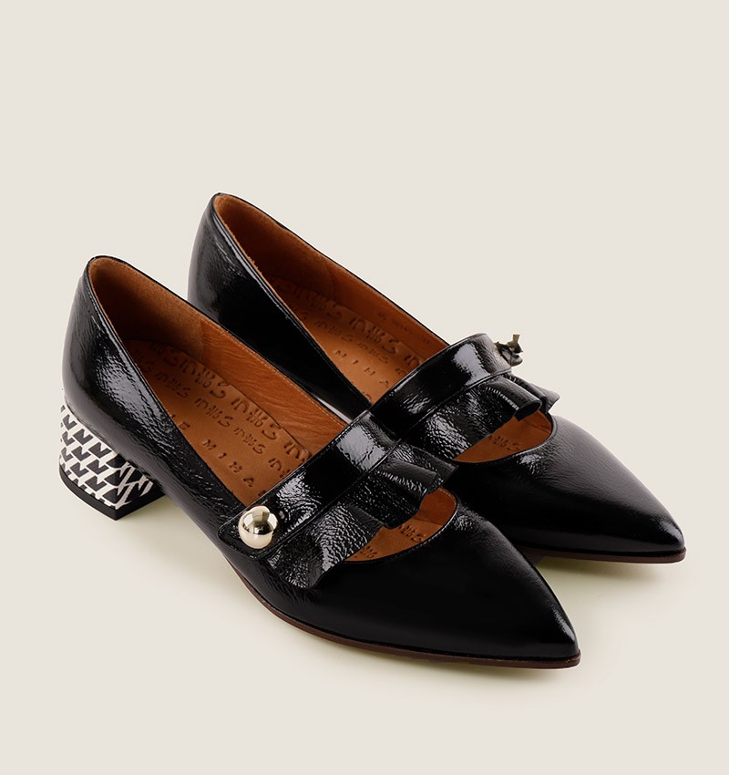 Chie mihara JAKARTA BLACK & WHITE Grandes descuentos