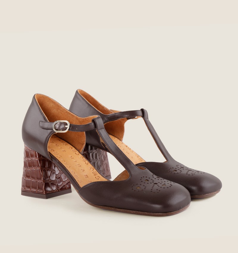 Chie mihara SYKA BROWN Última moda