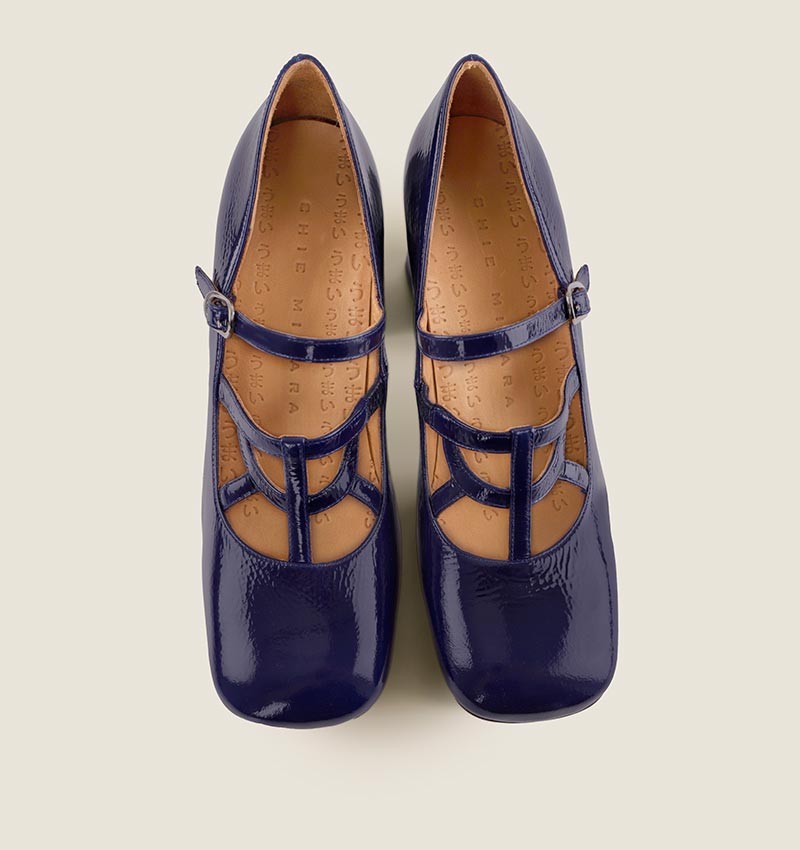 Chie mihara SOYO NAVY Descuento por venta flash