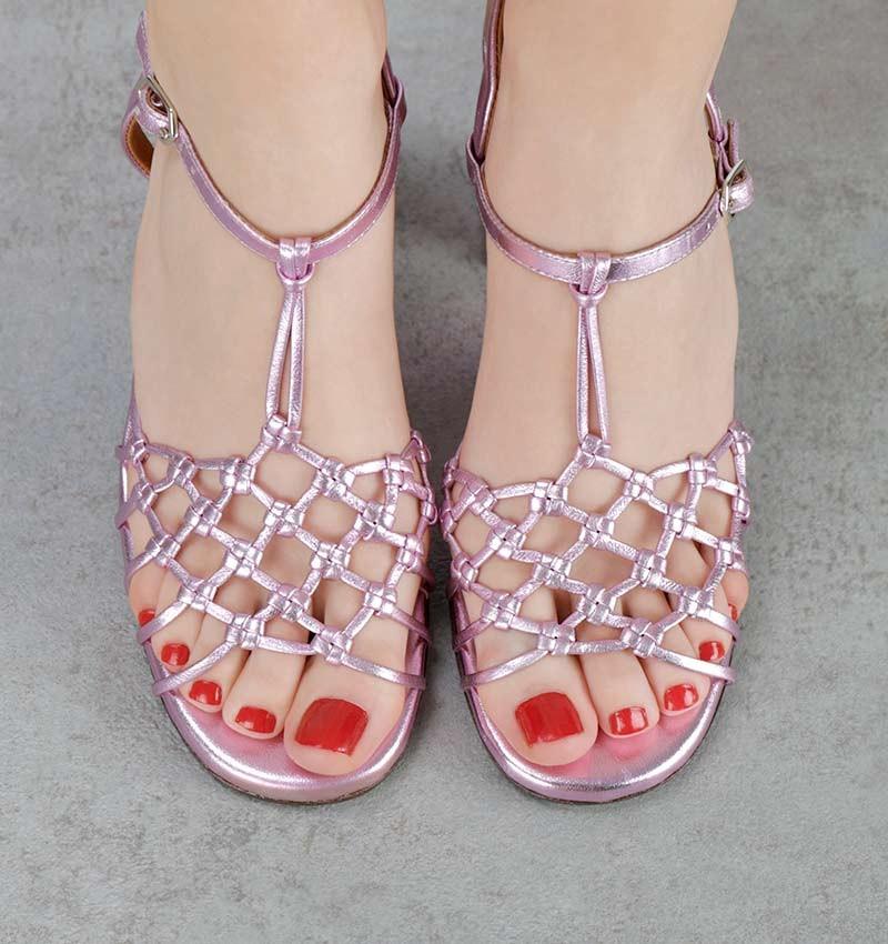 Chie mihara BASSI PINK Oferta especial