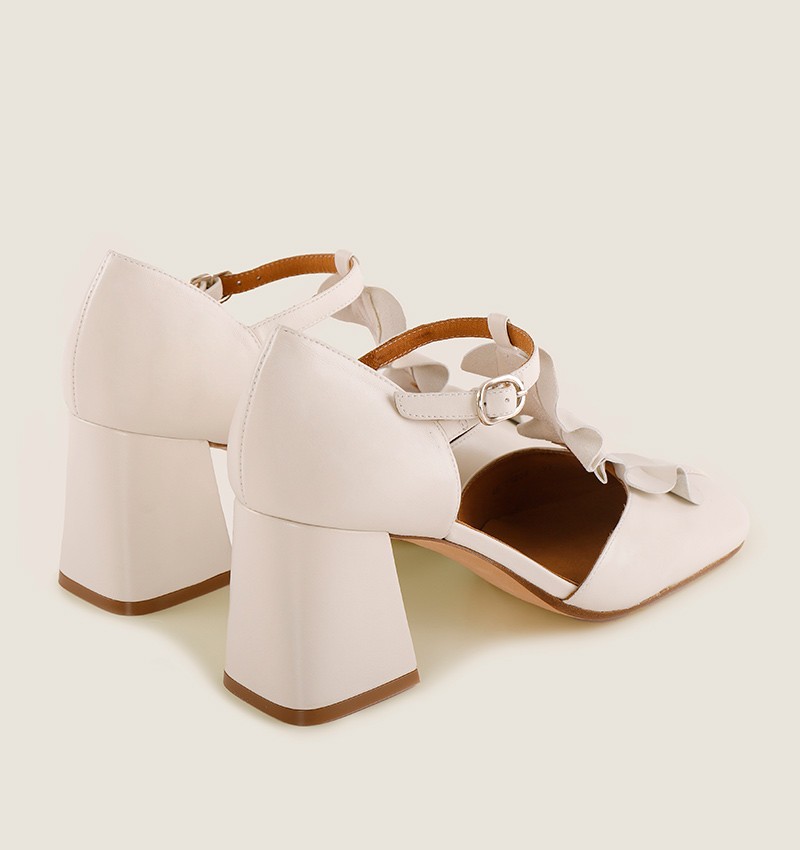 Chie mihara BRI-SWAN WHITE Tienda de fábrica
