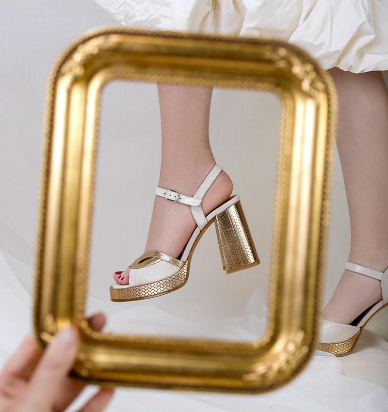 Chie mihara BRI-ZALE OFF-WHITE Oferta exclusiva