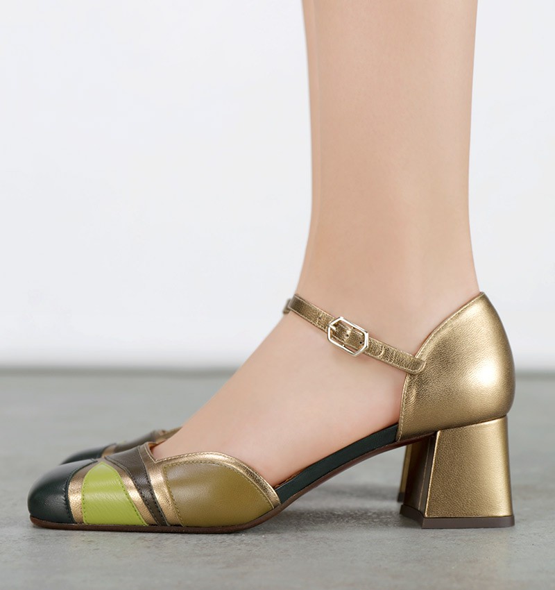 Chie mihara VOZCA GREEN TOP 10 Rebajas baratas