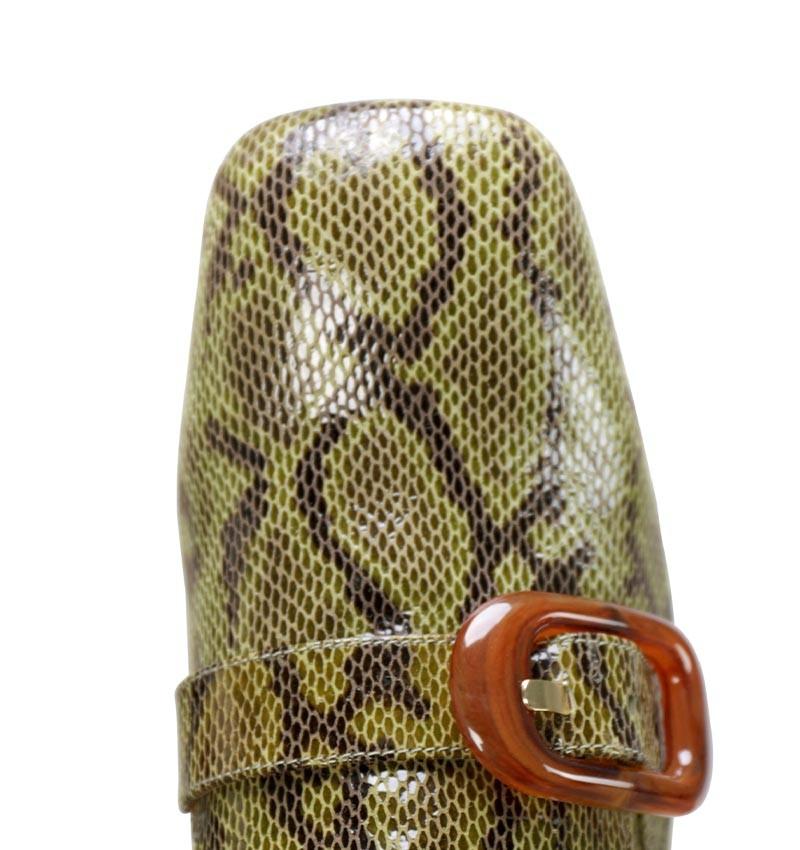 Chie mihara ZAZI GREEN TOP 10 Ventas relámpago