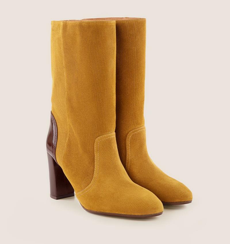 Chie mihara EBITA OCHER Superdescuento