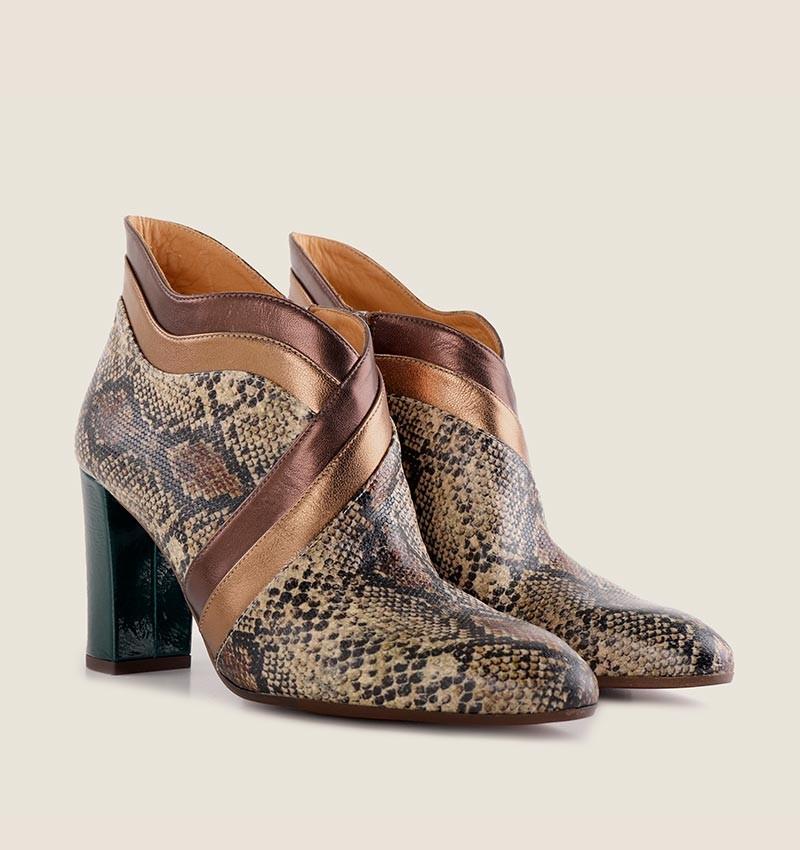 Chie mihara EBIU BROWN AND GREEN Grandes descuentos