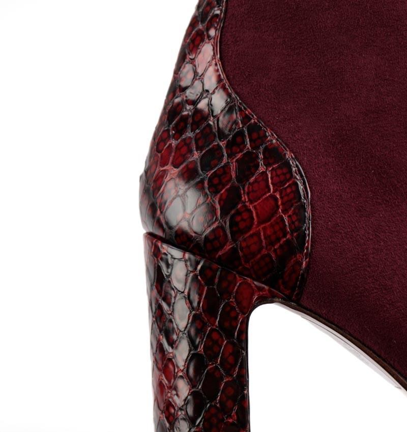 Chie mihara ELMI BURGUNDY Liquidación