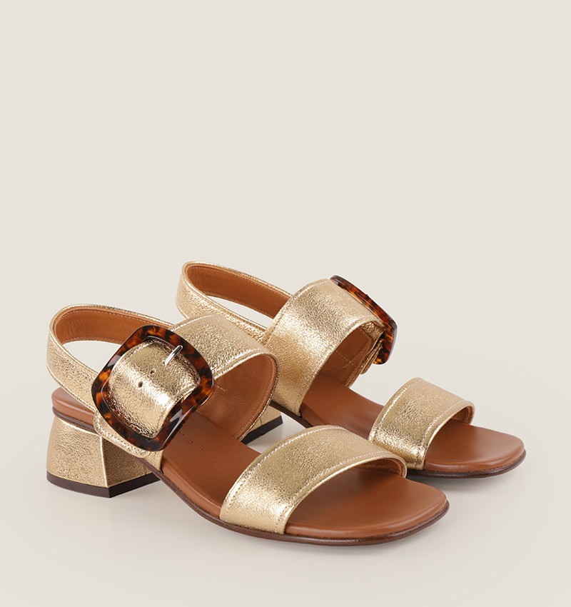 Chie mihara QUANDA GOLD Tienda de fábrica