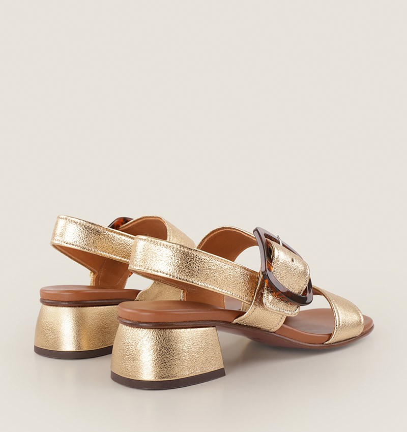 Chie mihara QUANDA GOLD Tienda de fábrica