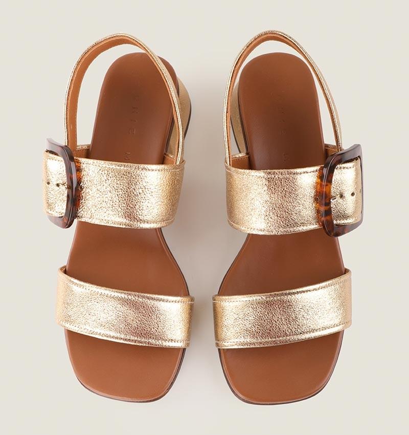 Chie mihara QUANDA GOLD Tienda de fábrica