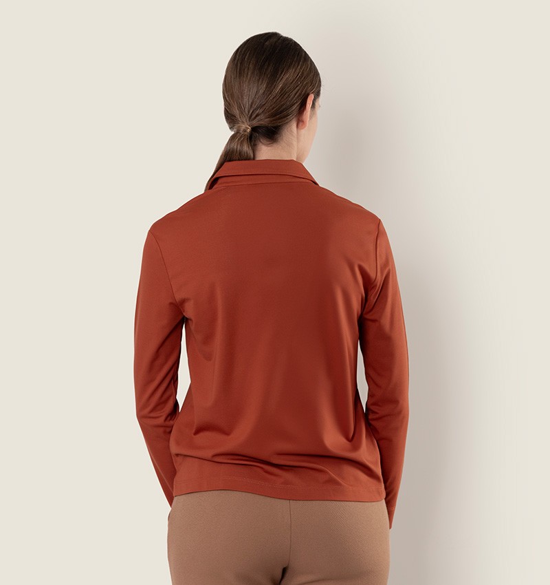 Chie mihara CAMISA BASEL MARRON Ahorra y exporta