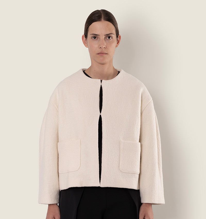Chie mihara CHAQUETA CAMILA BLANCO Precios de Black Friday