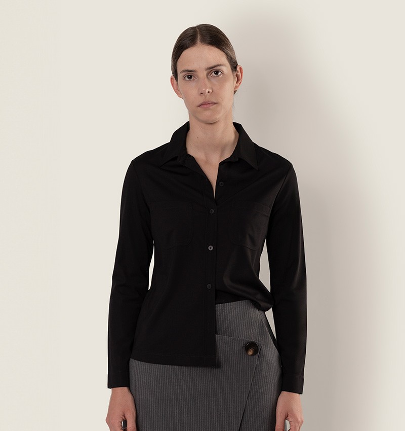 Chie mihara CAMISA BASEL NEGRO En oferta