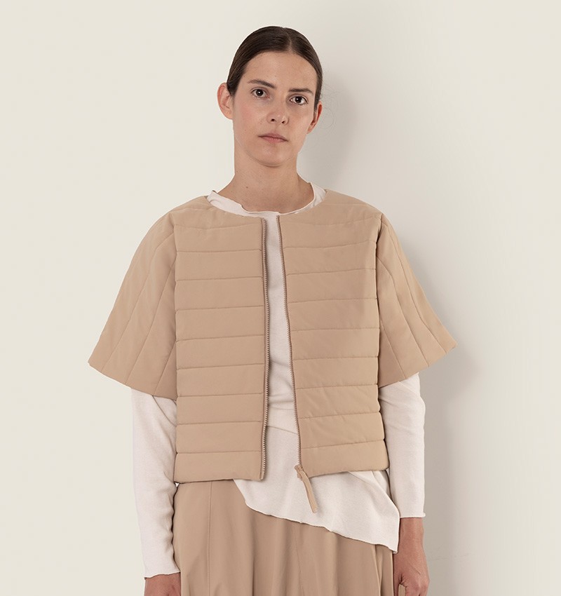 Chie mihara CHALECO VEGA BEIGE Oferta exclusiva