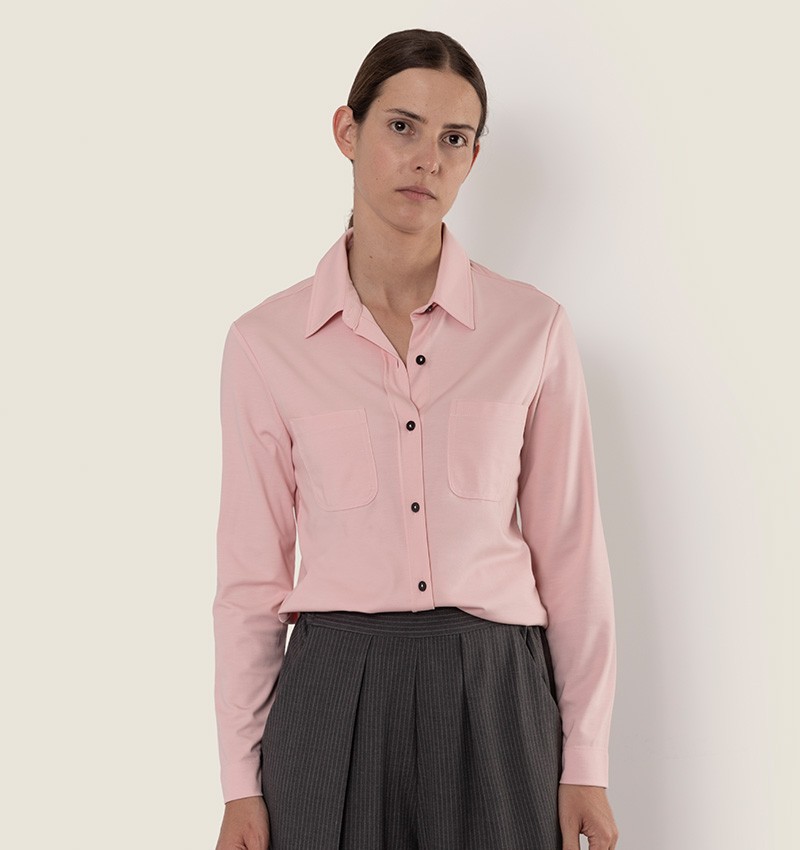 Chie mihara CAMISA BASEL ROSA Grandes ahorros