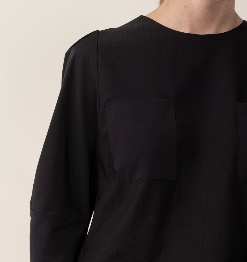 Chie mihara TOP BRIANDA NEGRO En línea