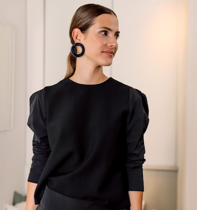Chie mihara TOP BARLO NEGRO Outlet
