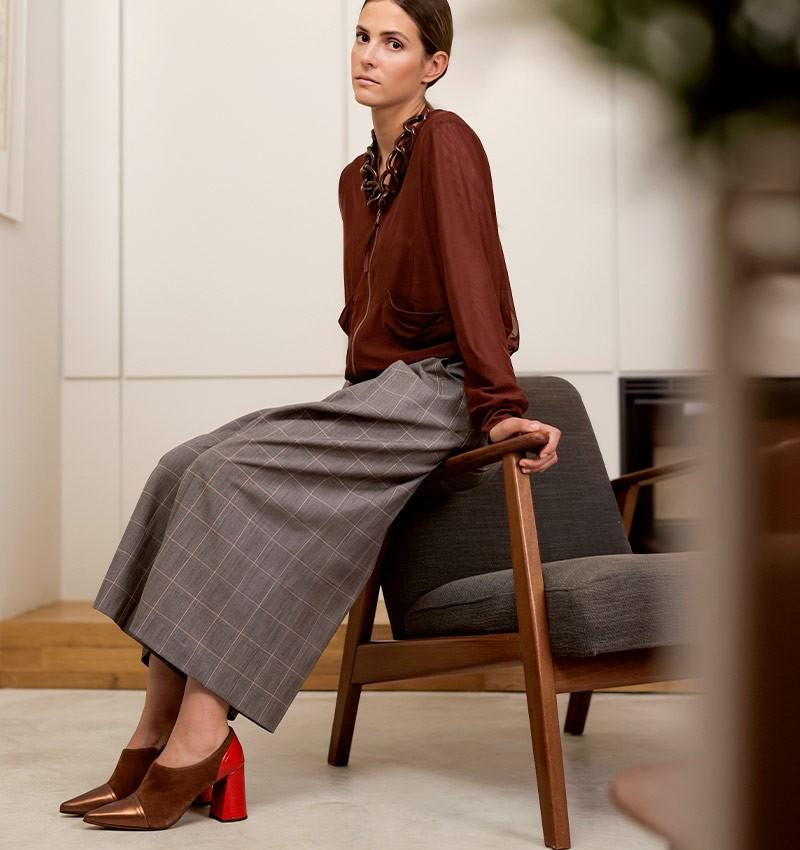 Chie mihara PANTALON PASHA CUADROS Outlet online